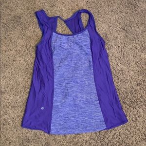 Lululemon Striped Tank Medium